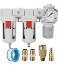Nanpu 1/2 Npt Air Drying System Double 5 Micron Particulate Filter Autodrain Open. Price: $54.99.