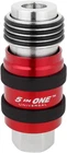 Milton 5 One Universal Quick Connect Industrial Coupler, 1/4" Female Npt, Air New. Price: $31.90.