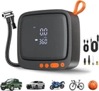 AP22 Tire Inflator Portable Air Compressor With Auto-shut-off, Battery Powered New. Price: $34.99.
