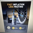 Auxito AS1 Tire Inflator Portable Air Compressor - 150PSI Bike Pump 1MIN Fast New. Price: $67.58.