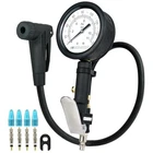 Cyclospirit Universal Bicycle Tire Inflator Gauge With Auto-select Dial 3" New. Price: $35.63.