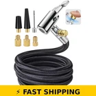Lumiteco 33'' Air Release Extension Hose 7-PACK Tire Inflator Kit New. Price: $31.99.