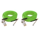Torque 2PCS Heavy Duty Truck Tire Inflator Kit, Including 3/8" X 50 Ft Air Hose, New. Price: $52.81.