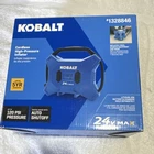 Kobalt K24HP 24V Cordless High-pressure Inflator Air Compressor 120 Psi New. Price: $95.00.