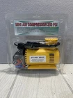 Central Pneumatic 250 Psi Mini Portable 12V Air Compressor Plug Your Car New. Price: $24.97.