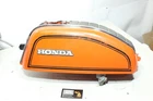 74-76 Honda CB200 CT200T Fuel Gas Tank Orange W/ Emblems And Trim Used. Price: $300.00.