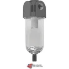 Mini Particulate Filter F300-02 Poly Bowl 1/4"" Npt 150 Psi Pneumatics Inc New. Price: $44.33.