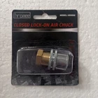 Hromee Lock On Air Chuck, Heavy Duty Closed Flow Tire Standard Bore Valve New. Price: $13.95.