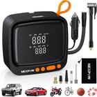 Tire Inflator Portable Air Compressor, Nexpow 150PSI 12V Dc Pump Orange New. Price: $45.16.