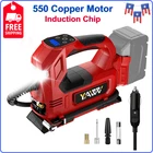 Cordless Tire Inflator Air Compressor For Milwaukee M18 Battery, 160PSI Portable New. Price: $43.74.