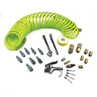 Primefit 27 Piece Air Compressor Accessory Kit Poly Recoil Hose New. Price: $42.08.