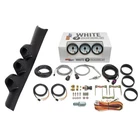 Glowshift W7 Boost Egt Fuel Psi Gauges + Pod For 94-97 Dodge Ram 12V Cummins New. Price: $356.99.
