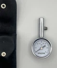 Dial Tire Pressure Gauge Victor 0-60 Psi Metal Body Black Pouch New. Price: $8.00.