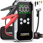 Jump Starter, 6000A Car With Air Compressor, 150PSI New. Price: $99.40.