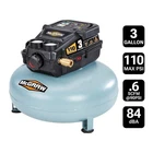 New Mcgraw 3 Gallon 110 Psi Oil Free Pancake Air Compressor Portable. Price: $59.99.