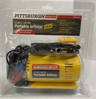 Pittsburgh 12V 150 Psi Portable Inflator - Nozzle Adaptors, Sport Needle New. Price: $19.64.