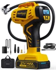 Keenpower Tire Inflator Portable Air Compressor - Super Fast 21V Rechargeable New. Price: $98.05.
