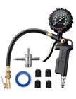 Astroai Tire Pressure Gauge With Inflator, 100 Psi-ansi B40.1 Accurate Large New. Price: $23.99.