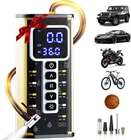 Tire Inflator Portable Air Compressor, 20000MAH Battery Auto Light Yellow New. Price: $45.92.