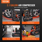 2.1 Gallon Air Compressor, Woodwork Nailing New. Price: $150.17.