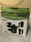Agptek Electric Air Pump, Portable Quick-fill With 3 Nozzles Open Box. Price: $12.99.