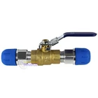 Rapidair Fastpipe 3/4" Ball Valve Shut Off Kit Two Threaded Adapters F1111 New. Price: $79.95.