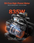 Air Compressor, 2 Gallon Steel Tank, Spray Painting New. Price: $148.95.