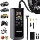 Gooloo GT160 Dual Tire Inflator Portable Air Compressor, 4X Faster Cylinder New. Price: $79.99.