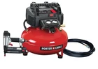 Porter-cable PCFP12236 Air Compressor & 18-GAUGE Brad Nailer Combo Kit New. Price: $249.99.