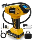 Tire Inflator Portable Air Compressor - 4X Faster Inflation, 160PSI Cordless Open. Price: $69.30.