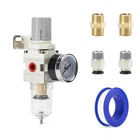Ebeizzi 1/4" Npt Air Pressure Regulator Water Separator For Compressor Re... New. Price: $27.25.