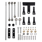 New Universal Carburetor Linkage Kits Dual Side Mount Throttle Replace. Price: $112.99.