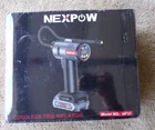 Nexpow NP37 Tire Inflator Portable Cordless Air Compressor, Black C16 New. Price: $29.98.