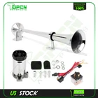 150DB Single Trumpet Air Horn Compressor Kit For Van Train Car Truck Boat 12V New. Price: $29.07.