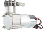 New Volt Piston Compressor Replaces Thomas 215ADC38/24 Air Horn Seat Slides. Price: $412.95.