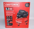 Craftsman Gallon Pancake Air Compressor: 150 Psi - 2.6 Cfm CMXECXA02106410 New. Price: $149.99.