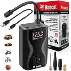 Bobcat Tire Inflator Portable Air Compressor 4000 Mah 150 Psi - Fast New. Price: $56.99.