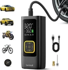 Lamicall Tire Inflator Portable Air Compressor Car Motorcycle Bike New. Price: $45.54.