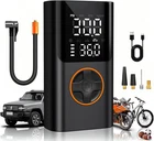 Tire Inflator Portable Air Compressor, Bike Pump With Gauge And Usb Charging Out New. Price: $42.77.