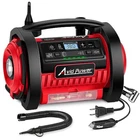 Portable Air Compressor, 12V Dc / 120V Ac Car Tire Pump, Mattress With New. Price: $237.97.