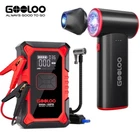 Gooloo A3 Jump Starter With Air Compressor, 3000A Portable Car Battery Booster New. Price: $89.99.