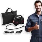 12/120V, Dual-power, 100 Psi Tire Inflator Compatible With Pittsburgh Models New. Price: $99.95.