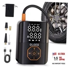 Olgeo Tire Inflator Portable Air Compressor, 160PSI Pump For Car, Jet Black New. Price: $79.60.
