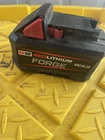 Milwaukee M18 Redlithium Forge XC6.0 Battery Pack Black (48-11-1861) Used. Price: $105.00.