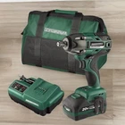 Masterforce 20-VOLT Cordless 1/2" Impact Wrench Kit Set Battery, Charger, Clip New. Price: $295.95.