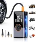 Kuxisa Tire Inflator Portable Air Compressor 25000MAH Battery 150PSI Open. Price: $15.00.