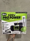 Slime 40045 120V Garage Car Tire Inflator With Accessories Kit & Hang New. Price: $54.99.