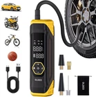 Olgeo Tire Inflator Portable Air Compressor, 180PSI Cordless 6X Faster Pump, New. Price: $137.16.
