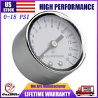 0-15 Psi Pressure Gauge Carburetor For Holley Edelbrock Quickfuel Dry 1.5" New. Price: $11.75.