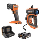 Ridgid 18V Cordless Digital Inflator Kit With 2 Ah Battery And Charger New. Price: $223.71.